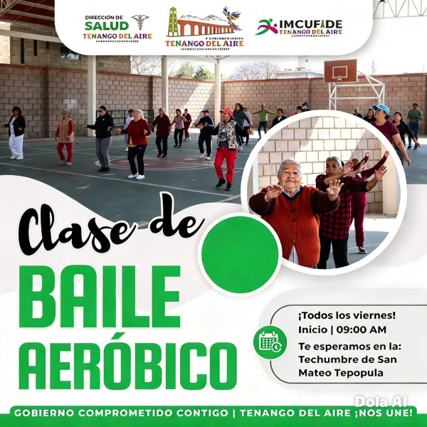 CLASE DE BAILE AEROBICO